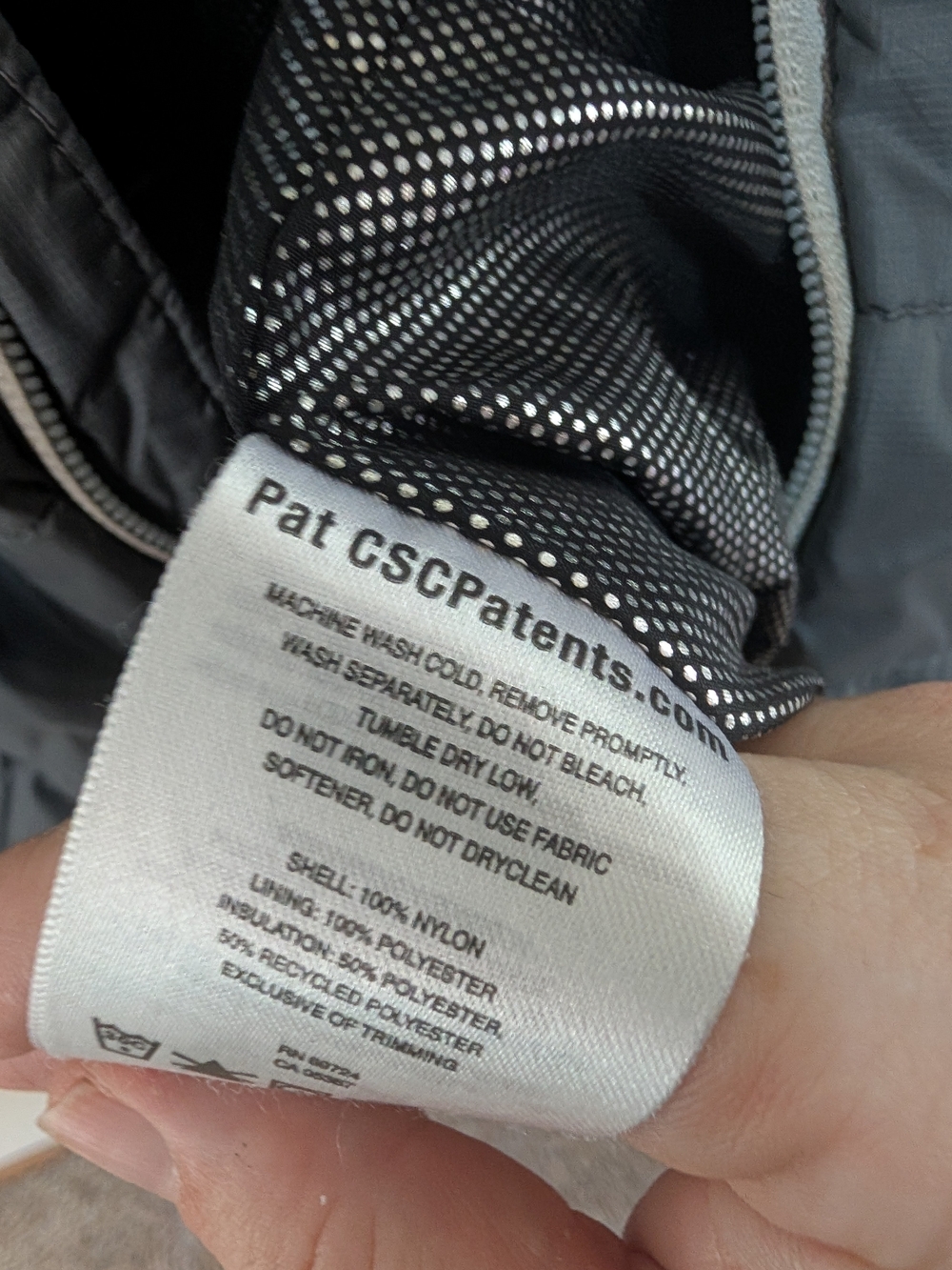 Columbia Omni-Heat Puffer Jacket Men's Size L Gray - Picture 6 of 7